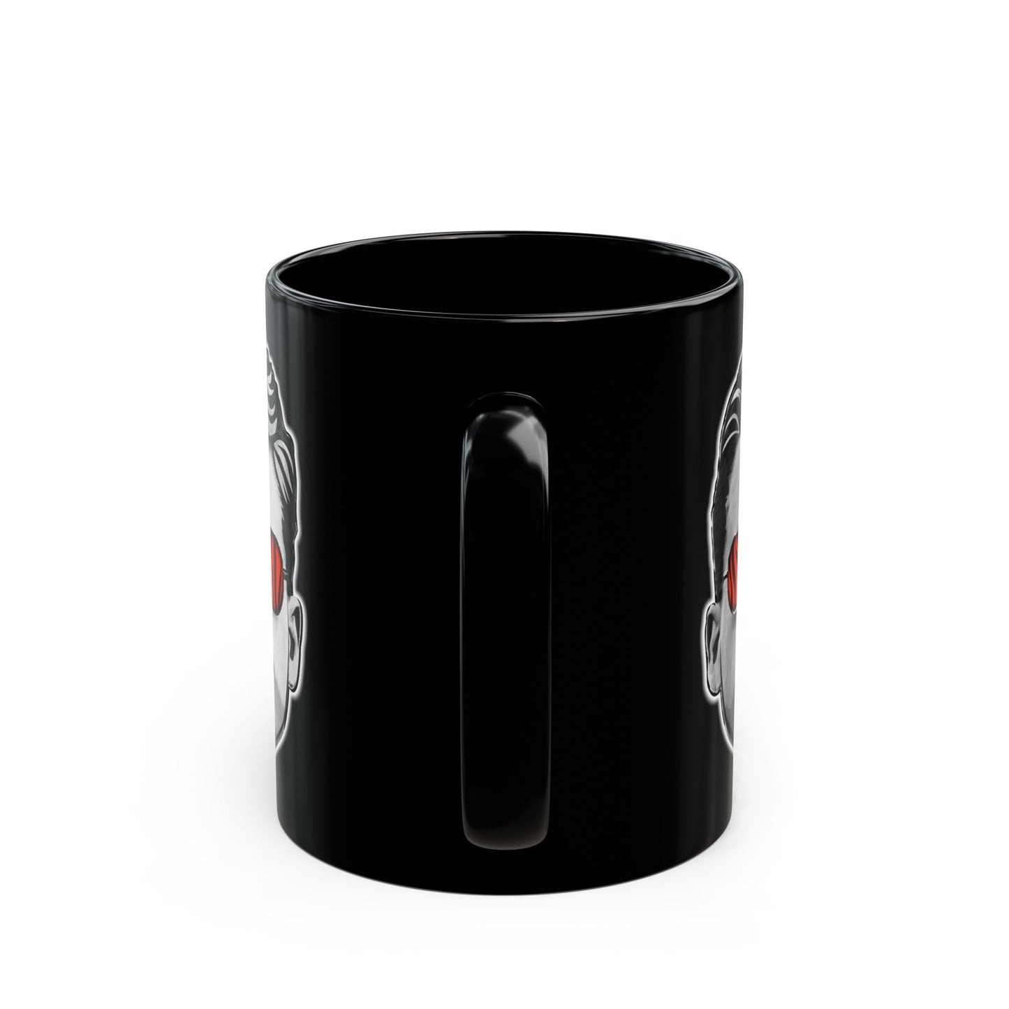 Cup Of Joe Burrow Black Mug, Super Graphic Joe, Burrows Fan Inspired Coffee Cup
