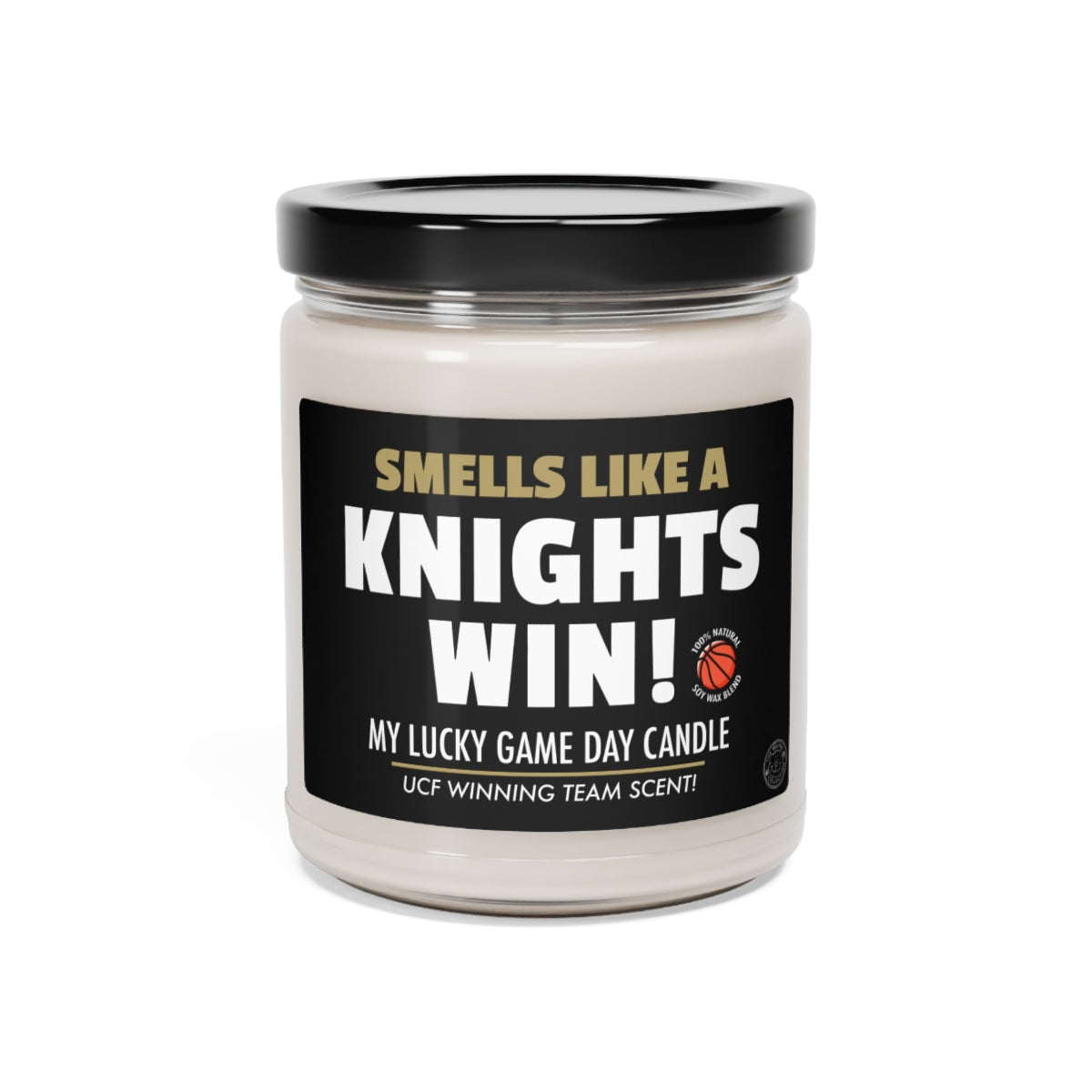 Smells Like A Knights Win Gifting Candle, NCAA Fan Gift Idea, College Team Candle, UCF Knights Inspired Decor