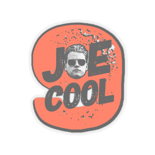 Joe Cool Number 9 Stickers, Joe Burrow Bengals Fan