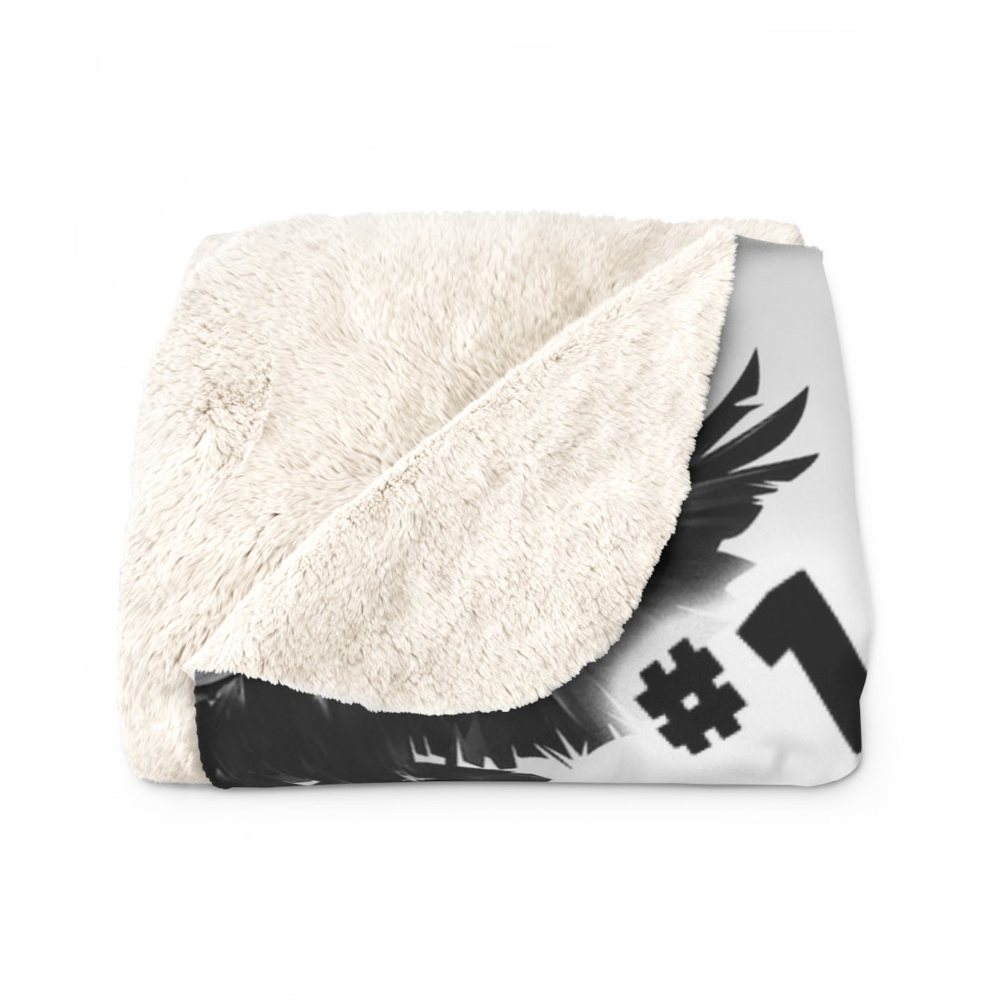 Baltimore Football Blanket Personalized Cuddle Up! Sherpa Fleece Blanket, Super Fan Custom Gift