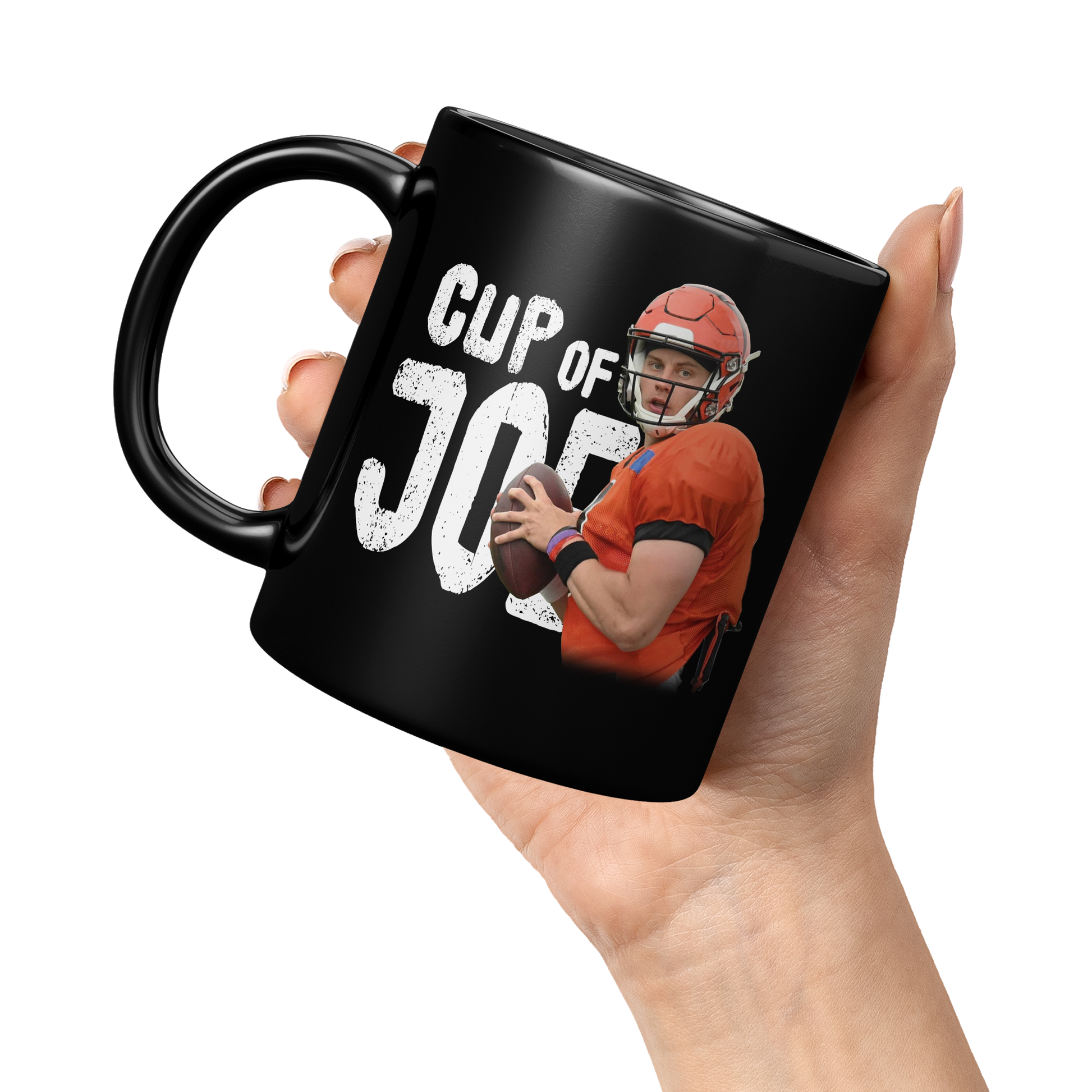 Cup_of_Joe_Original_110z_on_Black_11oz_Black_LH_Model_Mockup.png