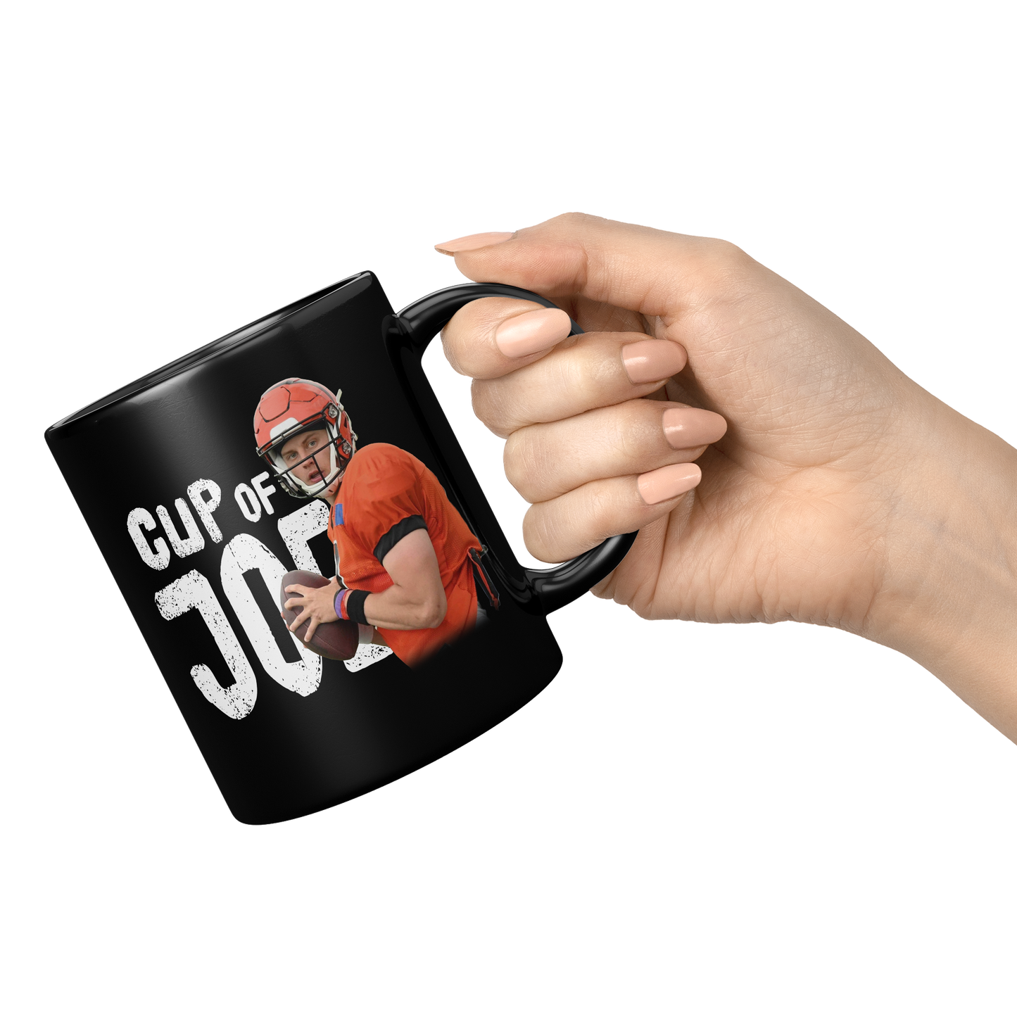 Cup_of_Joe_Original_110z_on_Black_11oz_Black_RH_Model_Mockup.png