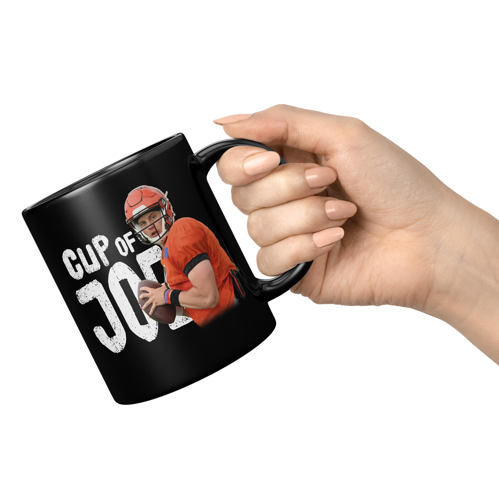 Cup_of_Joe_Original_110z_on_Black_11oz_Black_RH_Model_Mockup.png