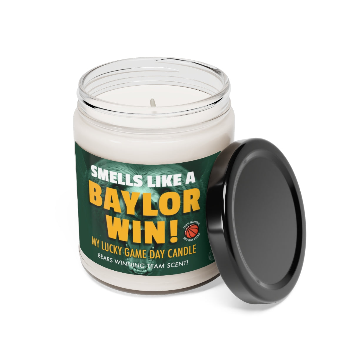 Smells Like A BAYLOR  Win Gifting Candle, NCAA Fan Gift Idea, College Team Candle, Baylor Bears Inspired Decor