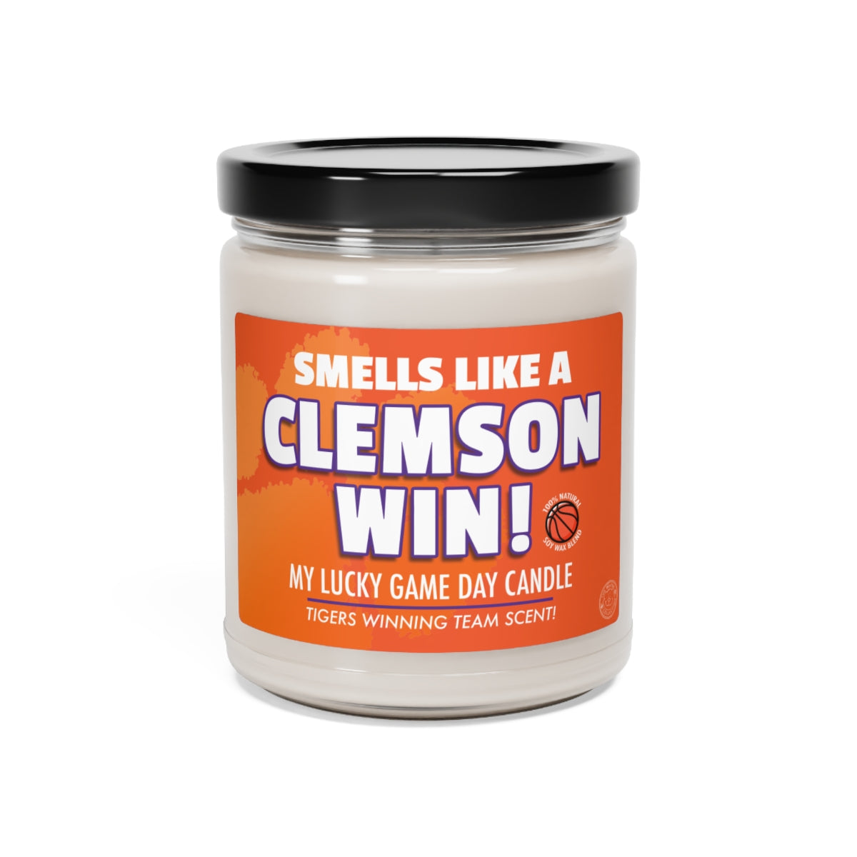 Smells Like A Clemson Win Gifting Candle, Clemson Tigers Fan Gift Idea, College Team Candle, Tigers Inspired Decor