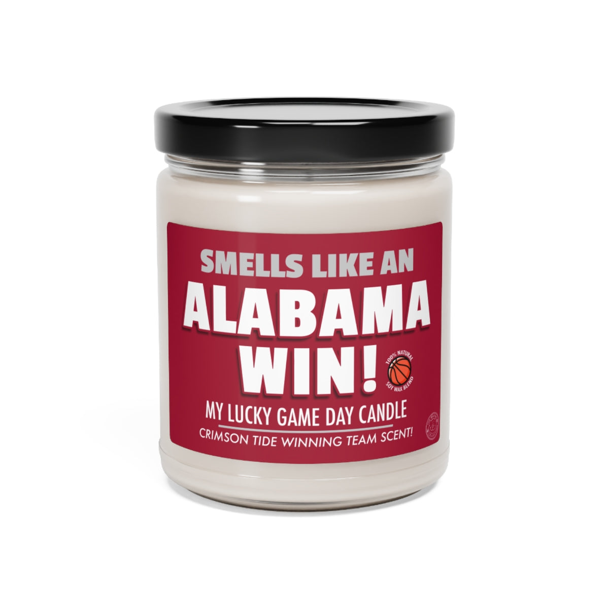 Smells Like An ALABAMA  Win Gifting Candle, NCAA Fan Gift Idea, College Team Candle, Crimson Tide Inspired Decor