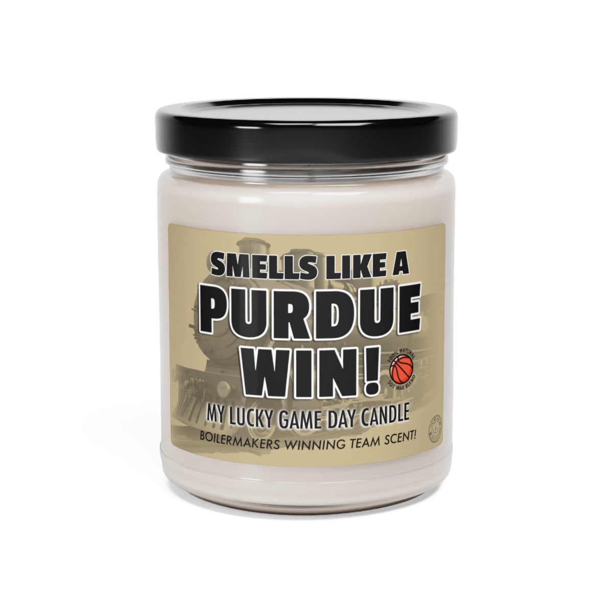 Smells Like A PURDUE Win Gifting Candle, NCAA Fan Gift Idea, College Team Candle, Boilermakers Inspired Decor