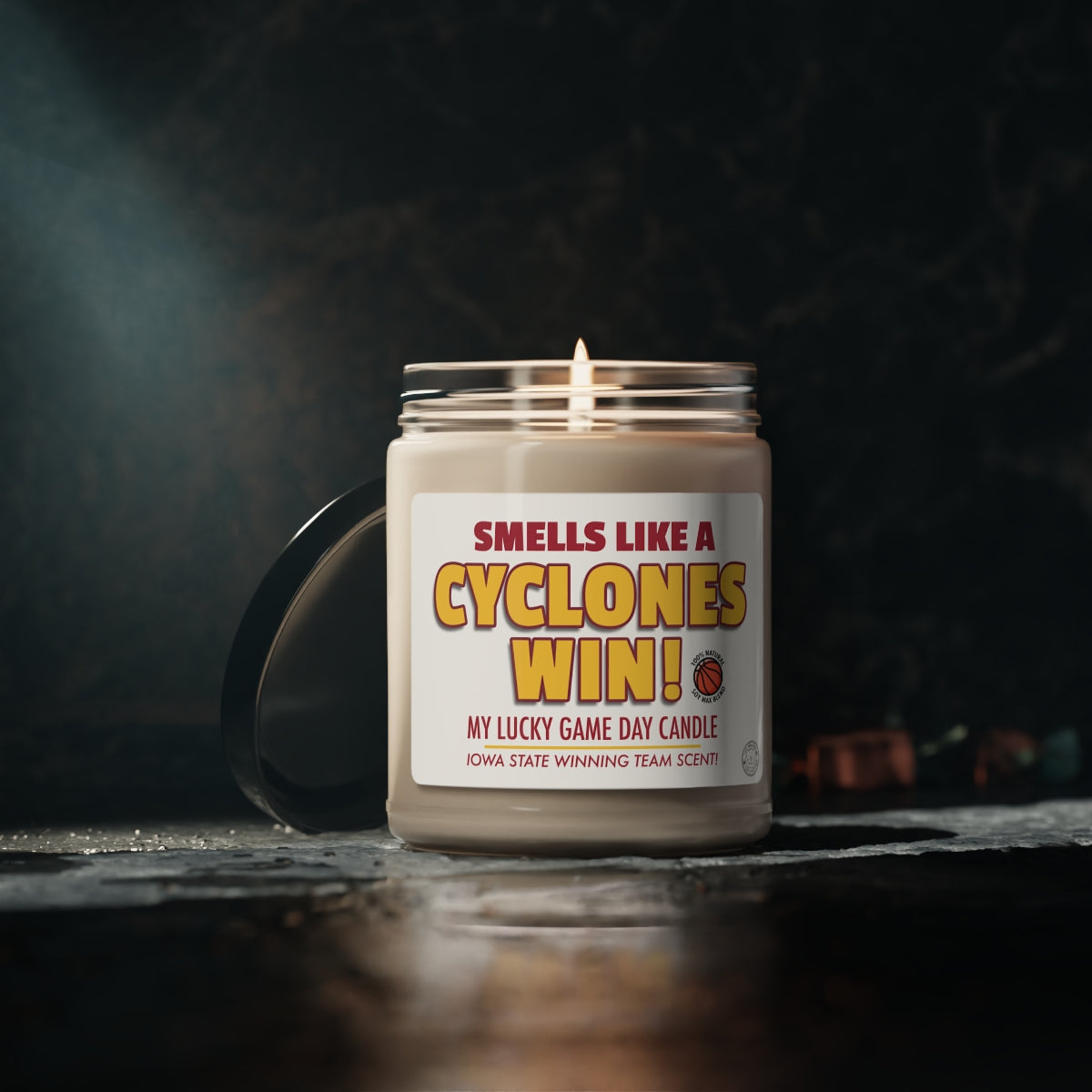 Smells Like A CYCLONES Win Gifting Candle, Iowa State Fan Gift Idea, College Team Candle, Iowa State Inspired Decor