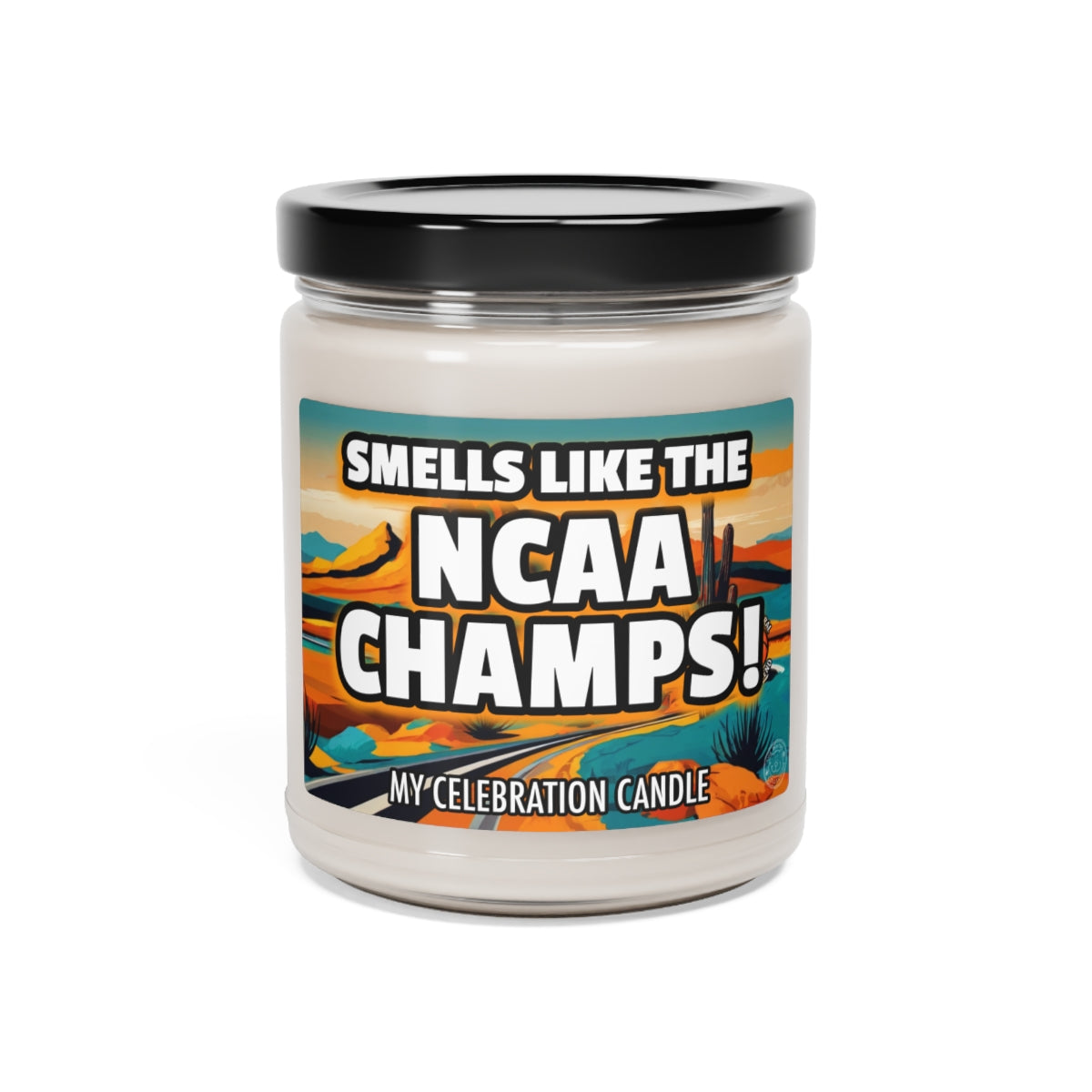 Smells Like A Championship Win Gifting Candle, Fan Gift Idea, College Team Candle, Basketball Champs Inspired Decor