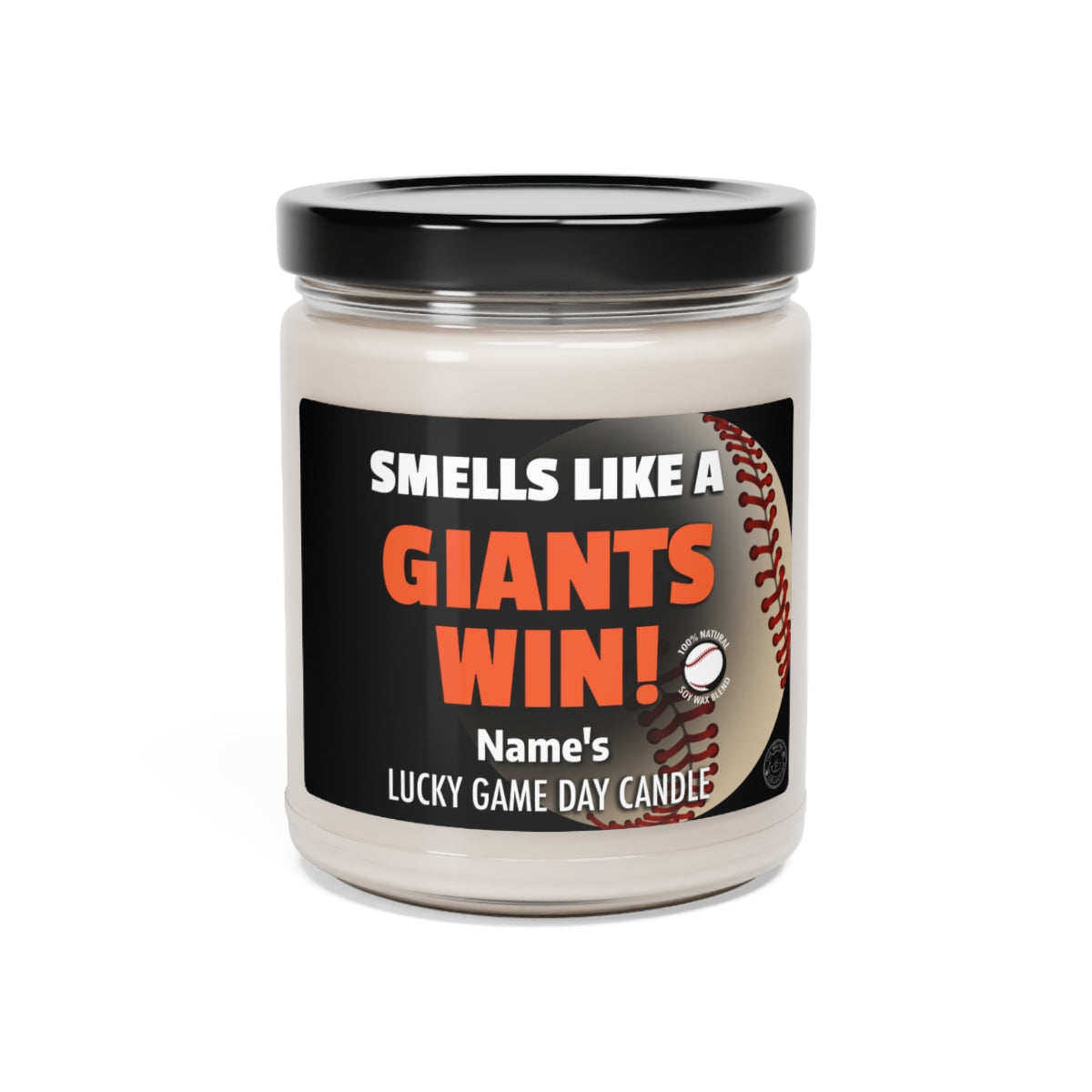 Personalized Smells Like A Giants Win Gifting Candle, Fan Gift Idea, Team Candle, Giants Inspired Decor