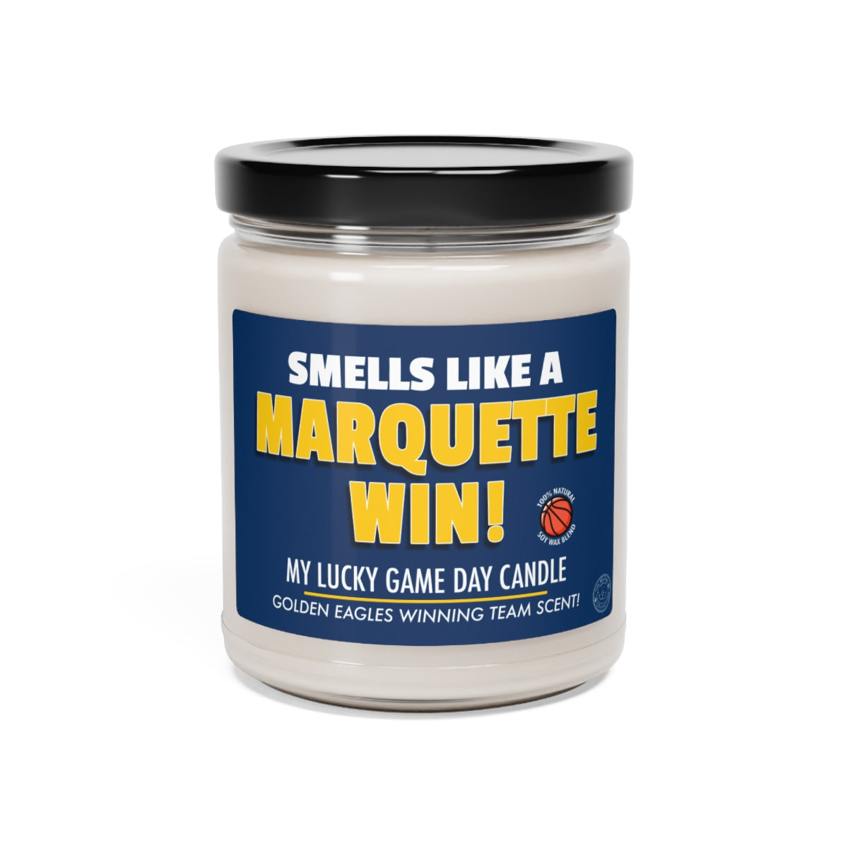 Smells Like A MARQUETTE Win Gifting Candle, NCAA Fan Gift Idea, College Team Candle, Golden Eagles Inspired Decor