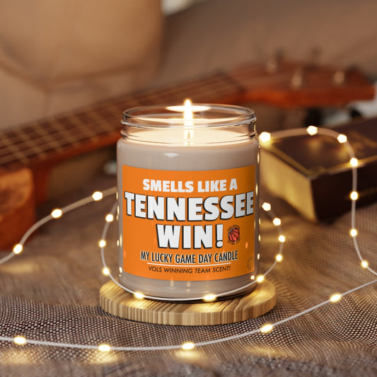 Smells Like A TENNESSEE Win Gifting Candle, NCAA Fan Gift Idea, College Team Candle, Final Four Vols Inspired Decor