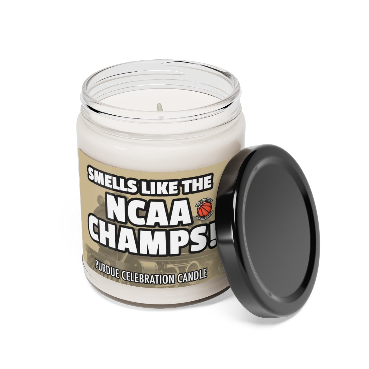 Smells Like A Championship Win Gifting Candle, Fan Gift Idea, College Team Candle, Purdue Inspired Decor