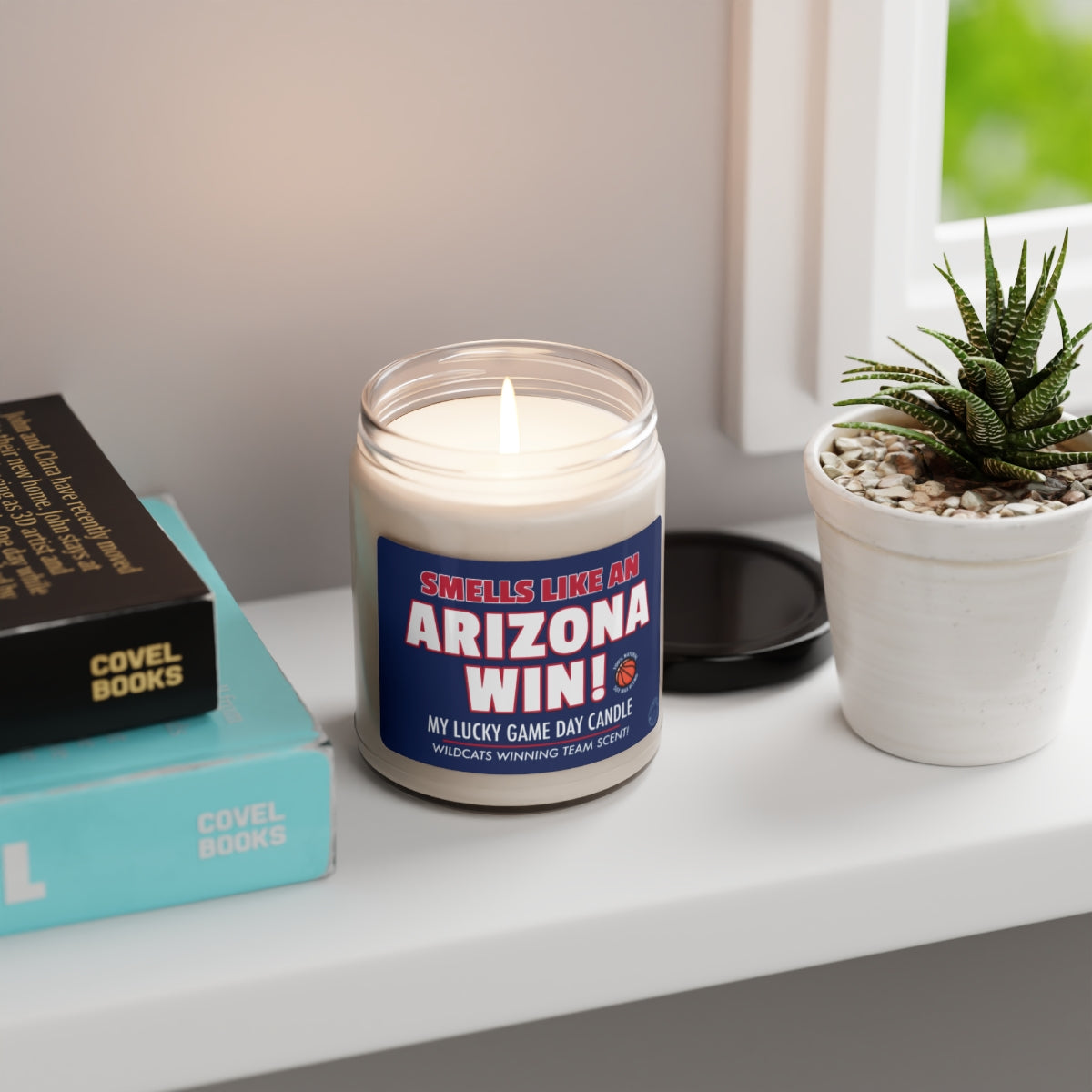 Smells Like An ARIZONA  Win Gifting Candle, NCAA Fan Gift Idea, College Team Candle, Arizona Wildcats Inspired Decor