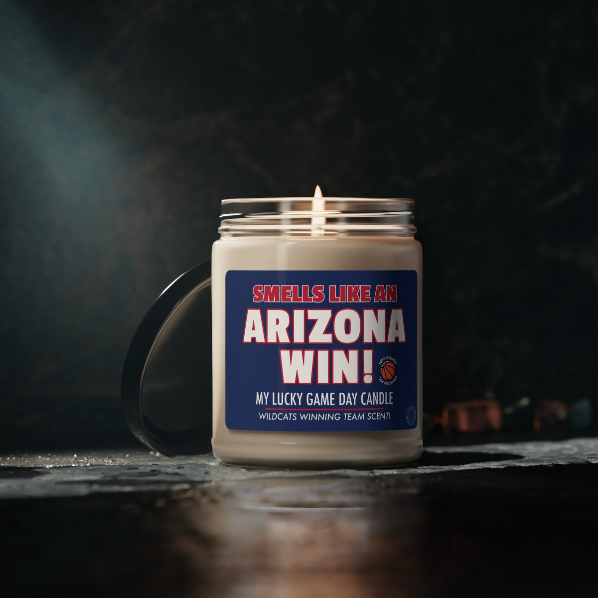 Smells Like An ARIZONA  Win Gifting Candle, NCAA Fan Gift Idea, College Team Candle, Arizona Wildcats Inspired Decor