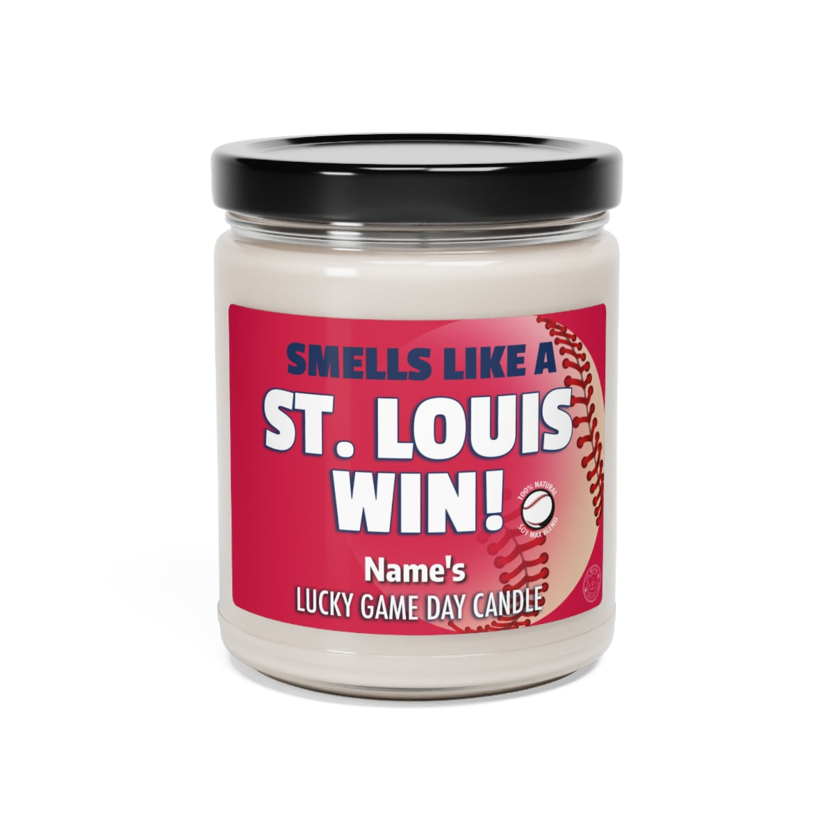 Personalized Smells Like A St. Louis Win Gifting Candle, Fan Gift Idea, Team Candle, St. Louis Inspired Decor