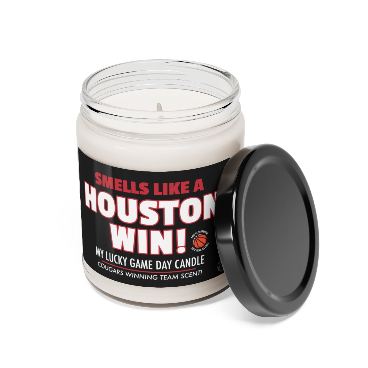 Smells Like A HOUSTON  Win Gifting Candle, NCAA Fan Gift Idea, College Team Candle, Houston Cougars Inspired Decor