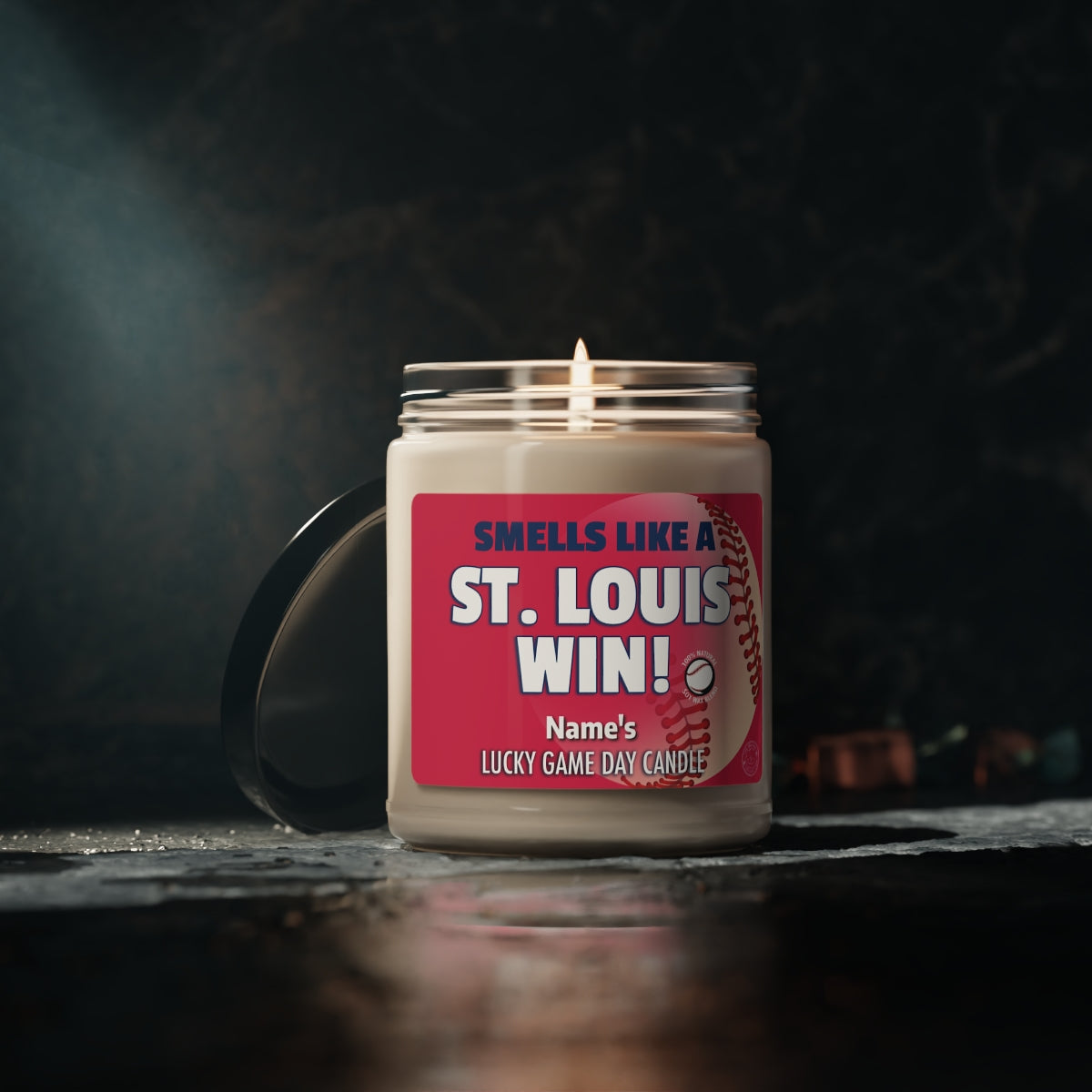 Personalized Smells Like A St. Louis Win Gifting Candle, Fan Gift Idea, Team Candle, St. Louis Inspired Decor