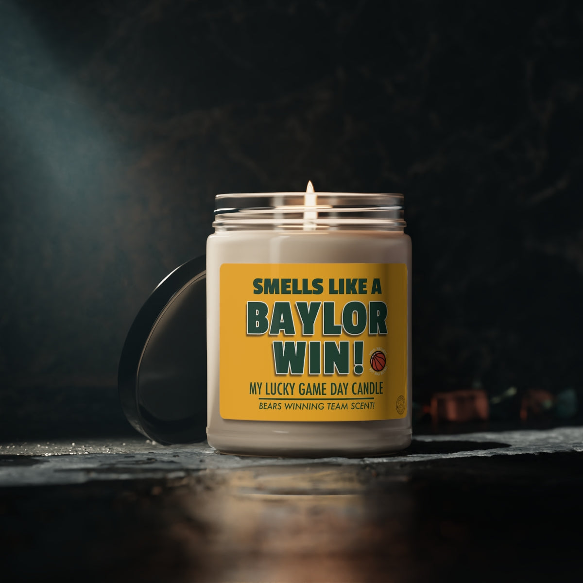 Smells Like An Baylor Win Gifting Candle, Baylor Bears Fan Gift Idea, College Team Candle, Baylor Inspired Decor