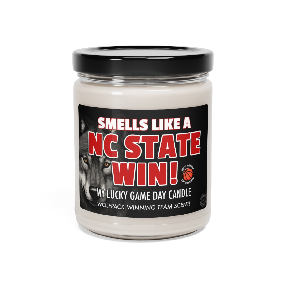 Smells Like A NC STATE Win Gifting Candle, Wolfpack Fan Gift Idea, College Team Candle, NC State Wolfpack Inspired Decor