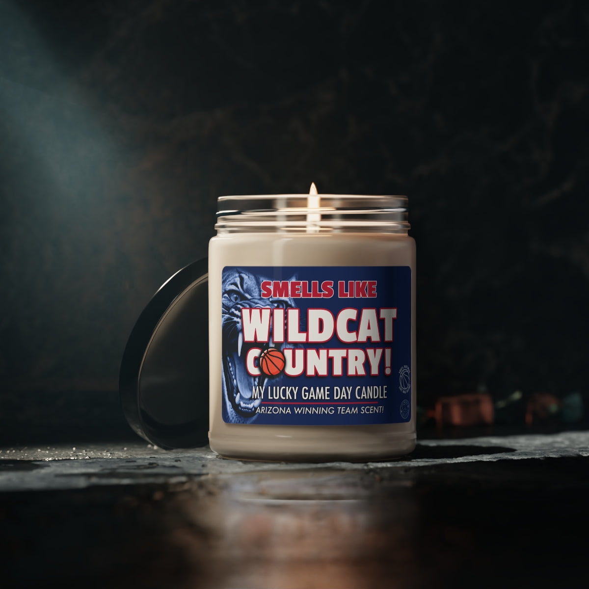 Smells Like WILDCAT COUNTRY! Gifting Candle, NCAA Fan Gift Idea, College Team Candle, Arizona Wildcats Inspired Decor