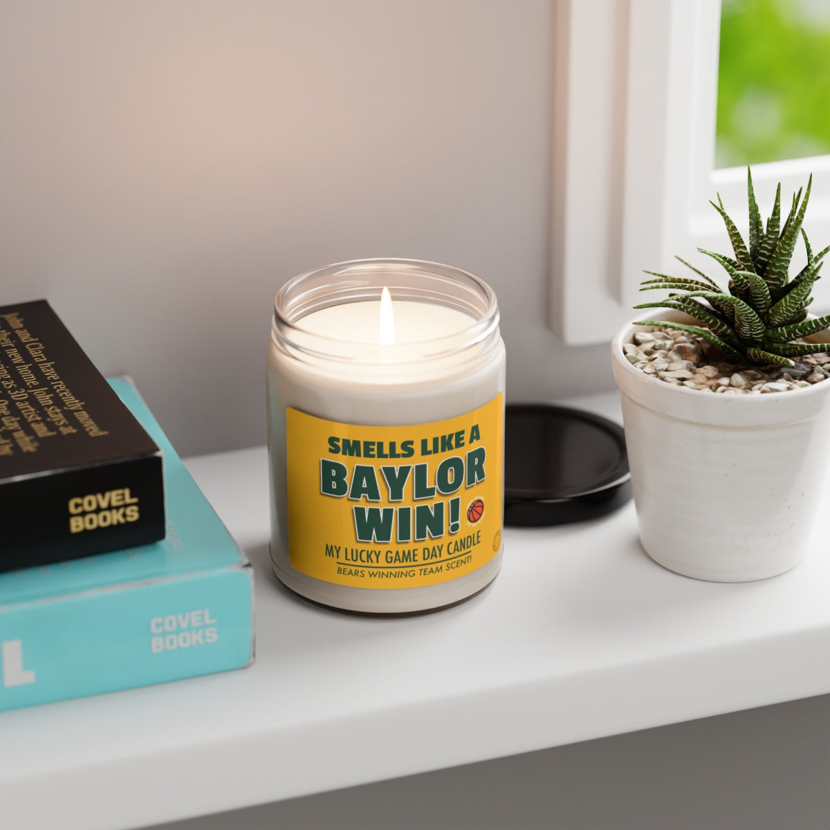 Smells Like An Baylor Win Gifting Candle, Baylor Bears Fan Gift Idea, College Team Candle, Baylor Inspired Decor