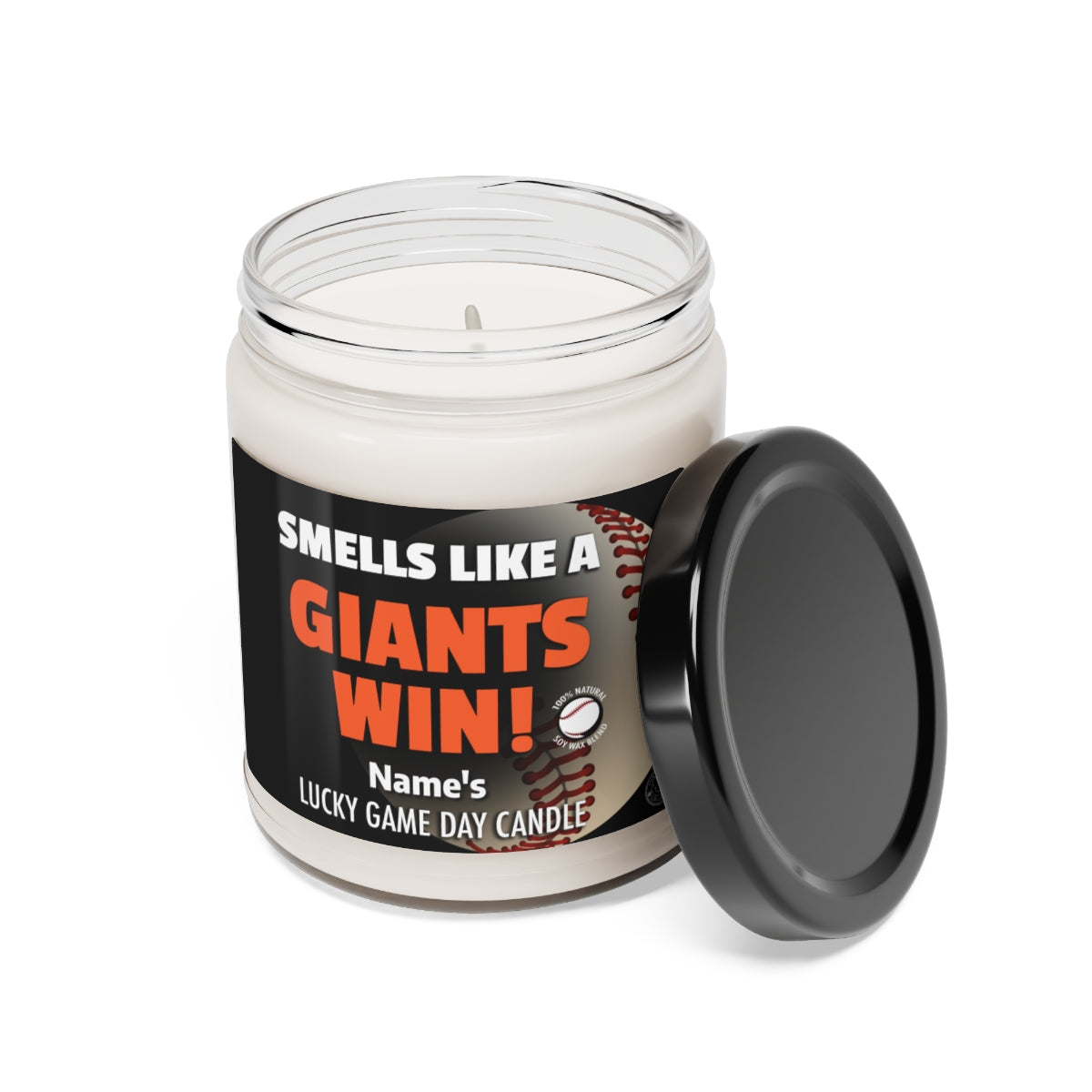 Personalized Smells Like A Giants Win Gifting Candle, Fan Gift Idea, Team Candle, Giants Inspired Decor