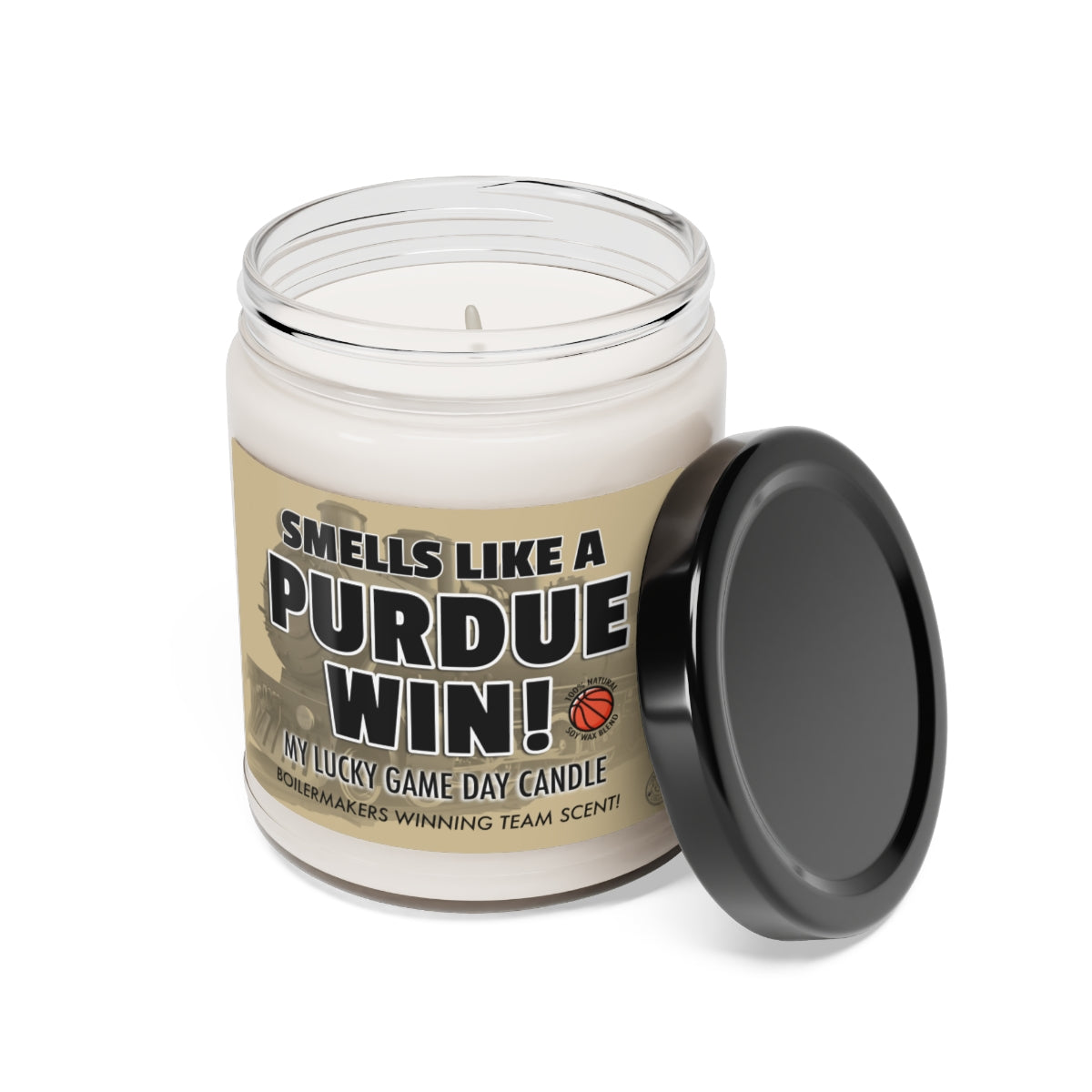 Smells Like A PURDUE Win Gifting Candle, NCAA Fan Gift Idea, College Team Candle, Boilermakers Inspired Decor