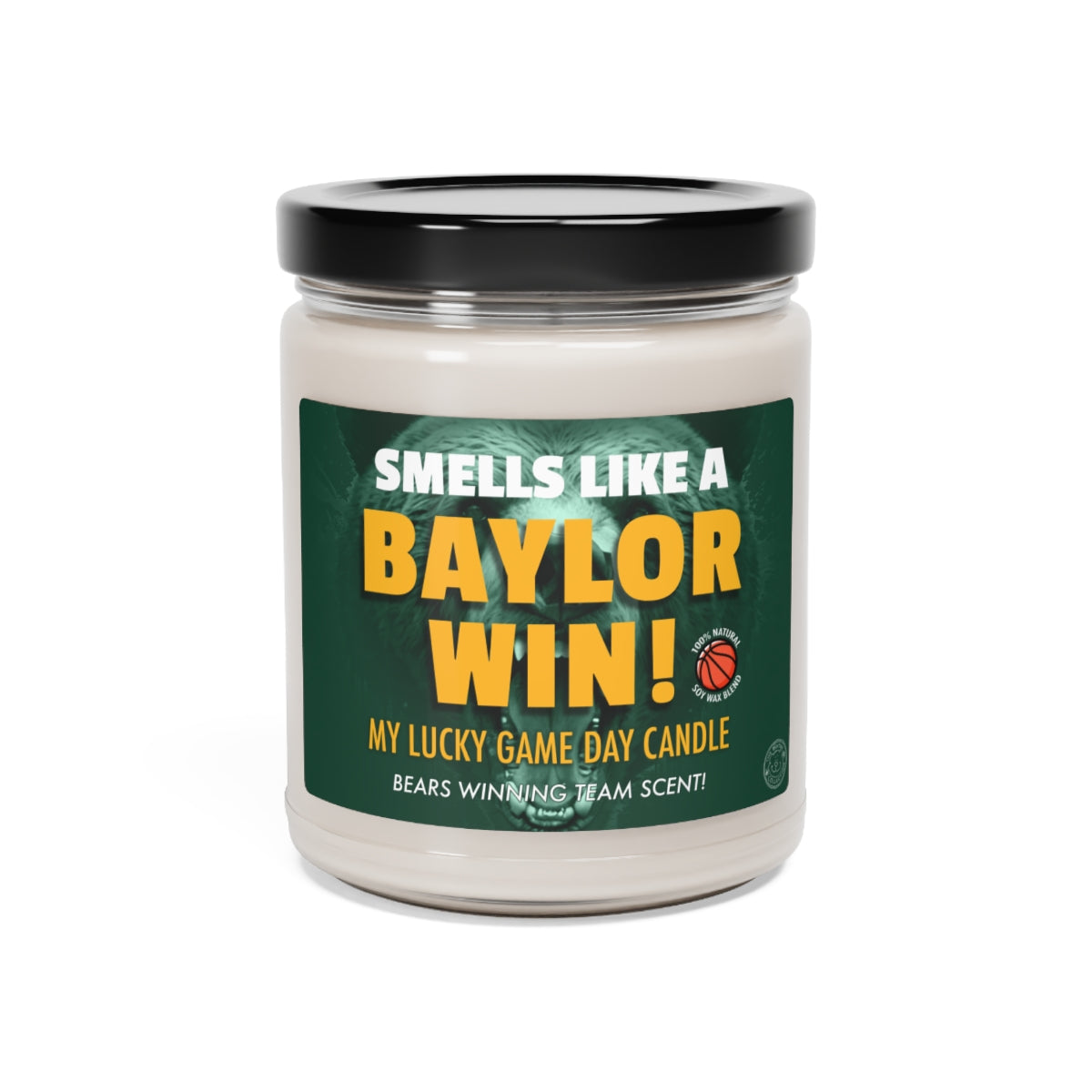 Smells Like A BAYLOR  Win Gifting Candle, NCAA Fan Gift Idea, College Team Candle, Baylor Bears Inspired Decor