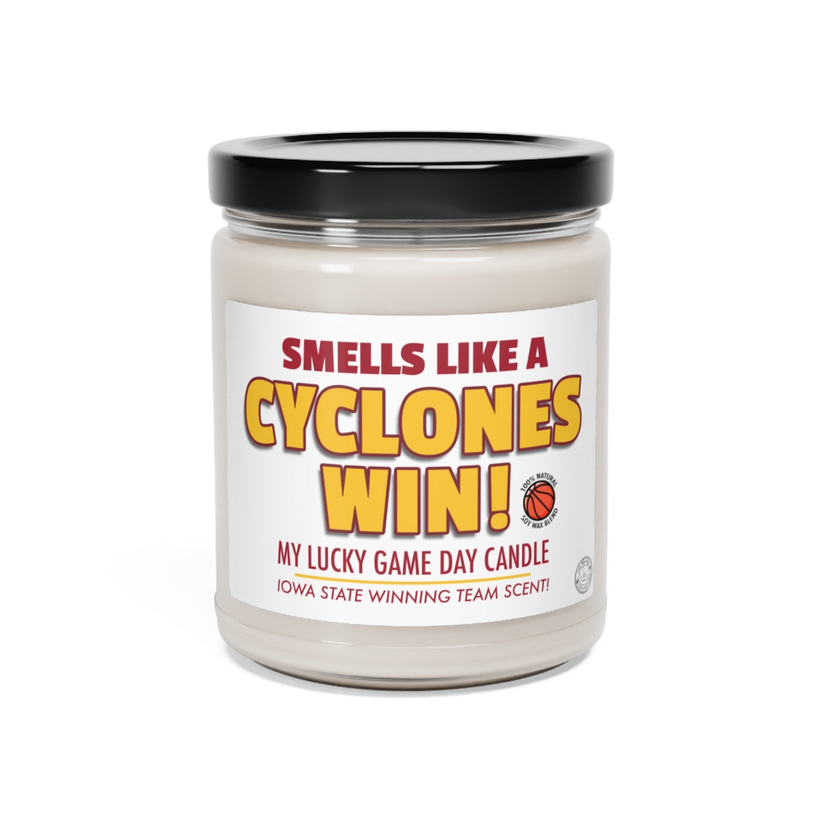 Smells Like A CYCLONES Win Gifting Candle, Iowa State Fan Gift Idea, College Team Candle, Iowa State Inspired Decor